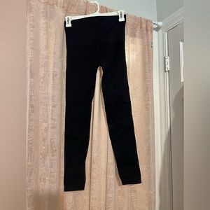 SPANX black shape wear leggings